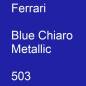 Preview: Ferrari, Blue Chiaro Metallic, 503.